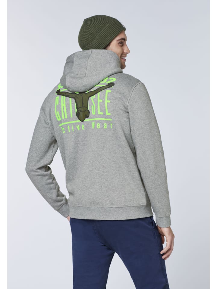 Chiemsee Sweatjacke in Grau günstig kaufen S