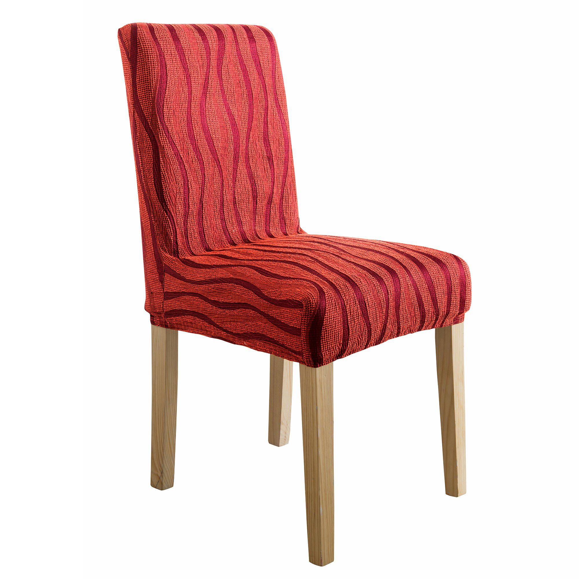 Housse chaise extensible jacquard