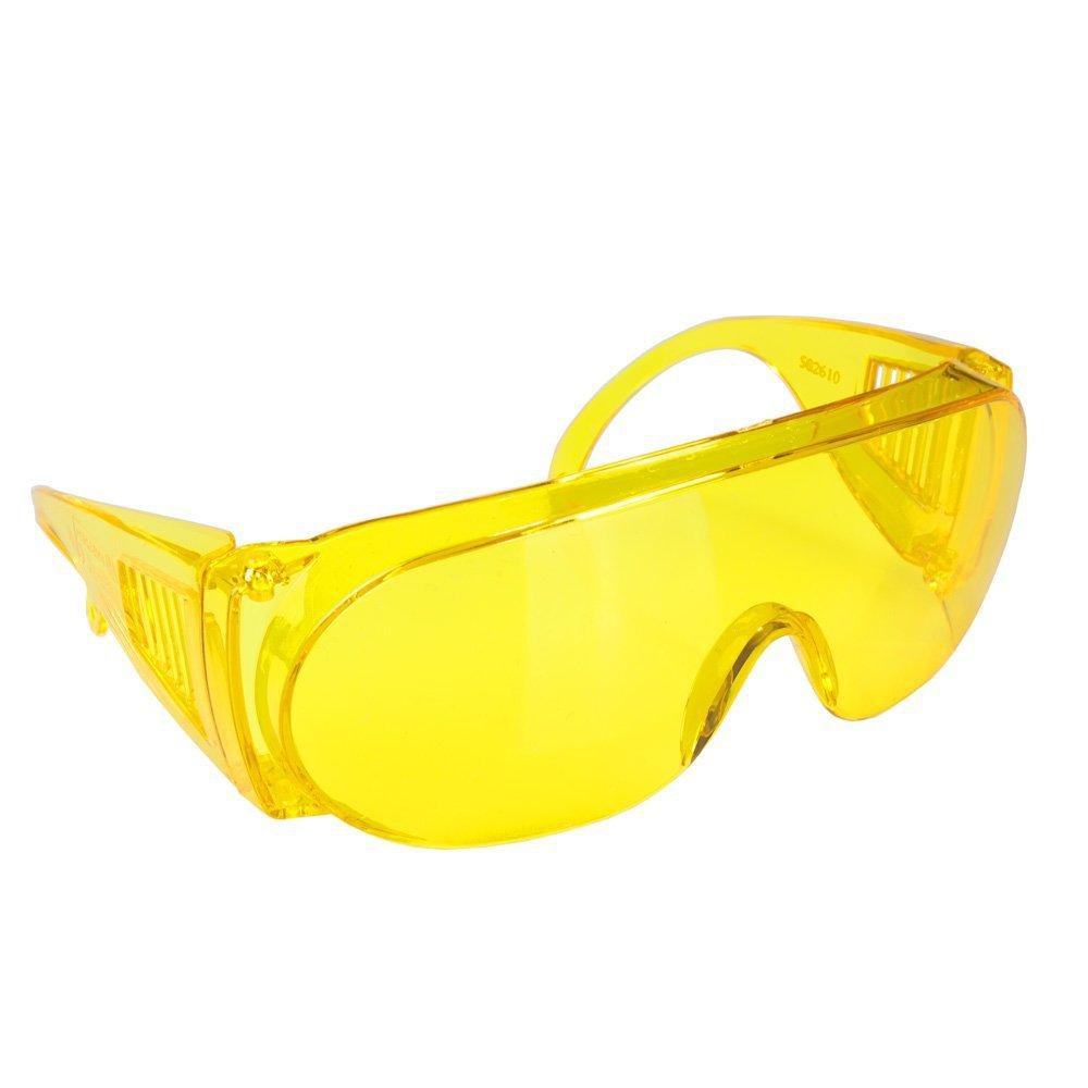 Viwanda extragroße Schutzbrille mit gelben Kontrastgläsern