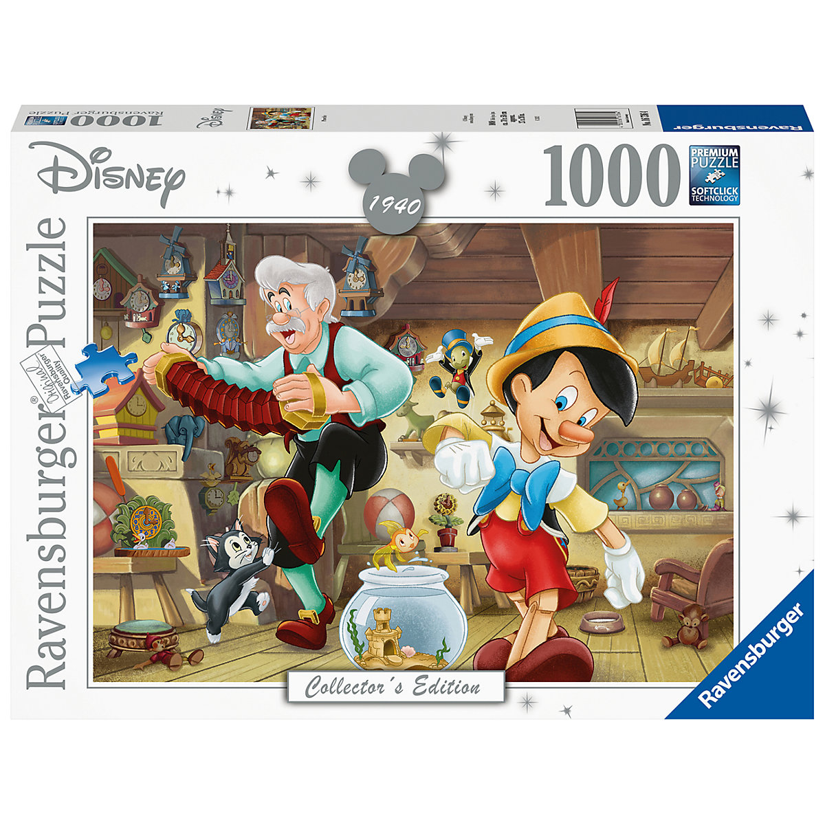 Puzzle 1000 Teile WD: Pinocchio