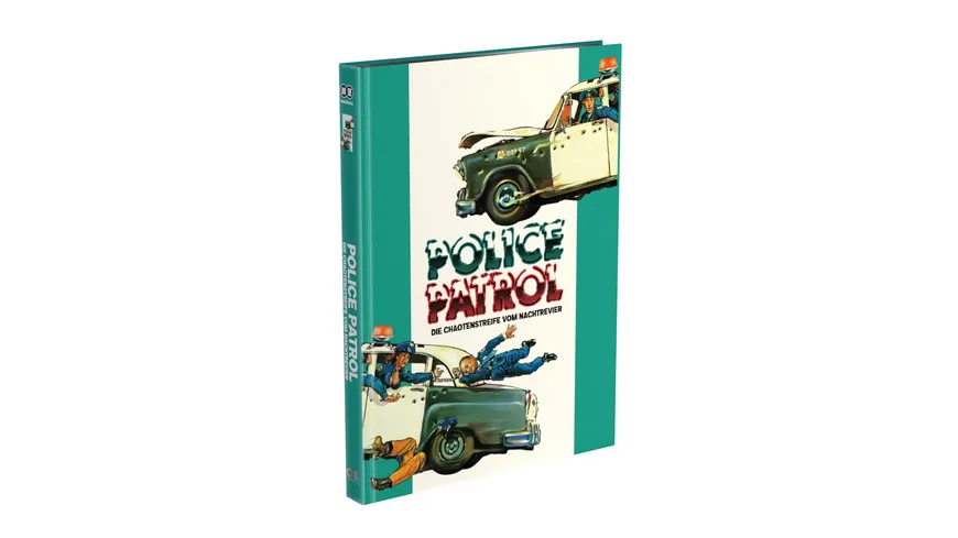 POLICE PATROL - Die Chaotenstreife vom Nachtrevier - 2-Disc Mediabook Cover A (Blu-ray + DVD) Limited 250 Edition - Uncut