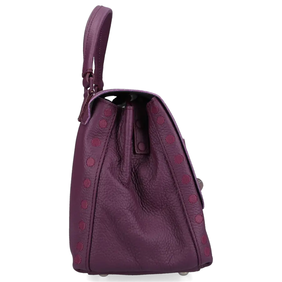 Zanellato - Handtasche POSTINA PURA LUXETHIC Kalbsleder - lila