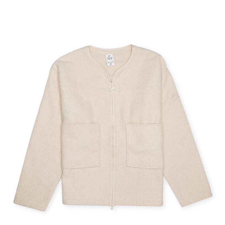 NIKE Sportswear Tech Pack Sherpa Jacket sanddrift/summit white/sanddrift