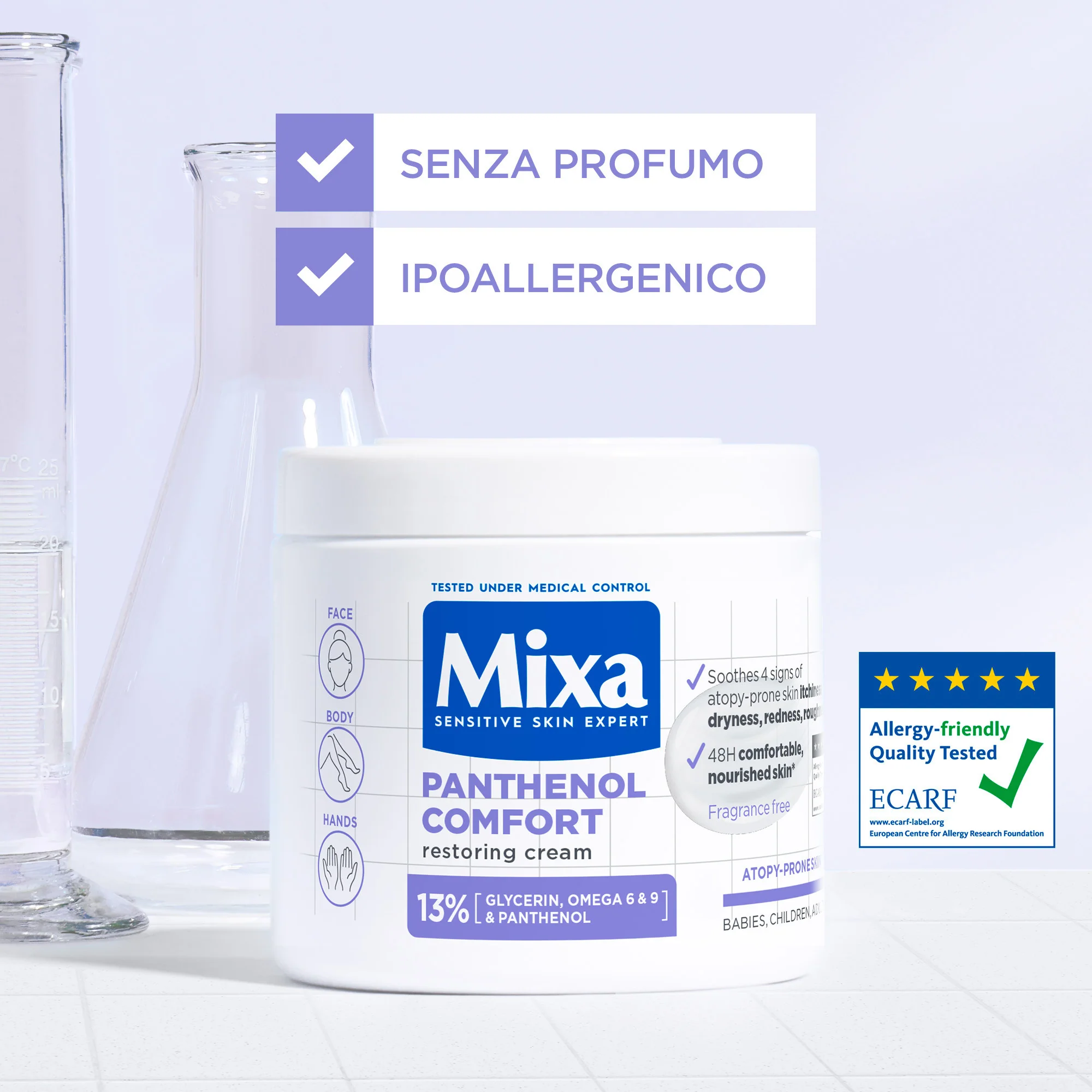 Cremă de corp Panthenol Comfort