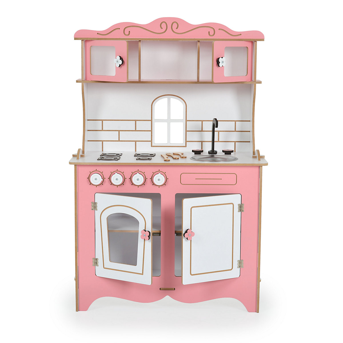 Kinder-Holzküche Rosey CG39, Herd, Backofen Spielküchen