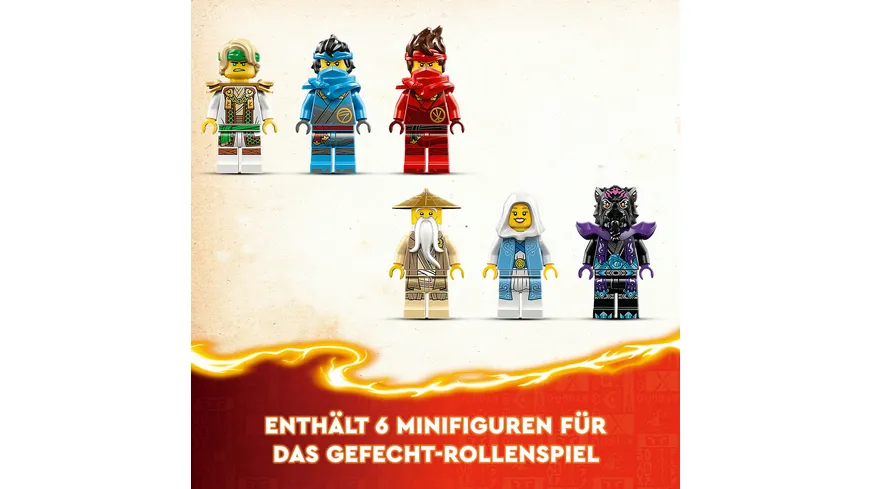 LEGO NINJAGO 71819 Drachenstein-Tempel