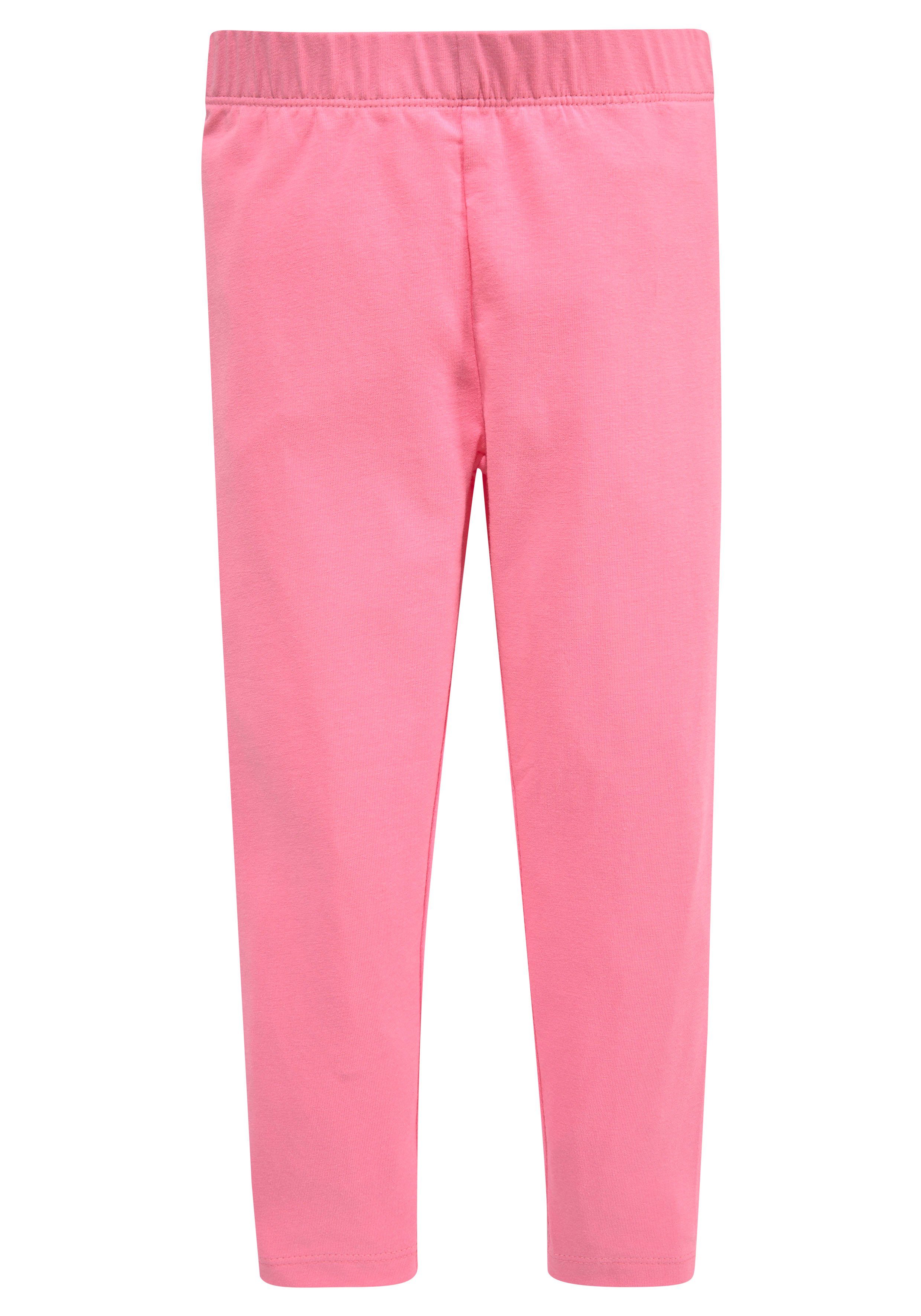 KIDSWORLD Leggings (Packung, 3er-Pack) mit unterschiedlichen Mustern und Farben