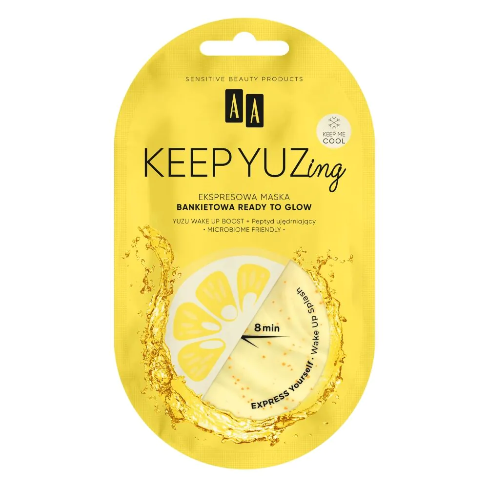 Μάσκα AA Keep Yuzing Express Banquet Ready To Glow