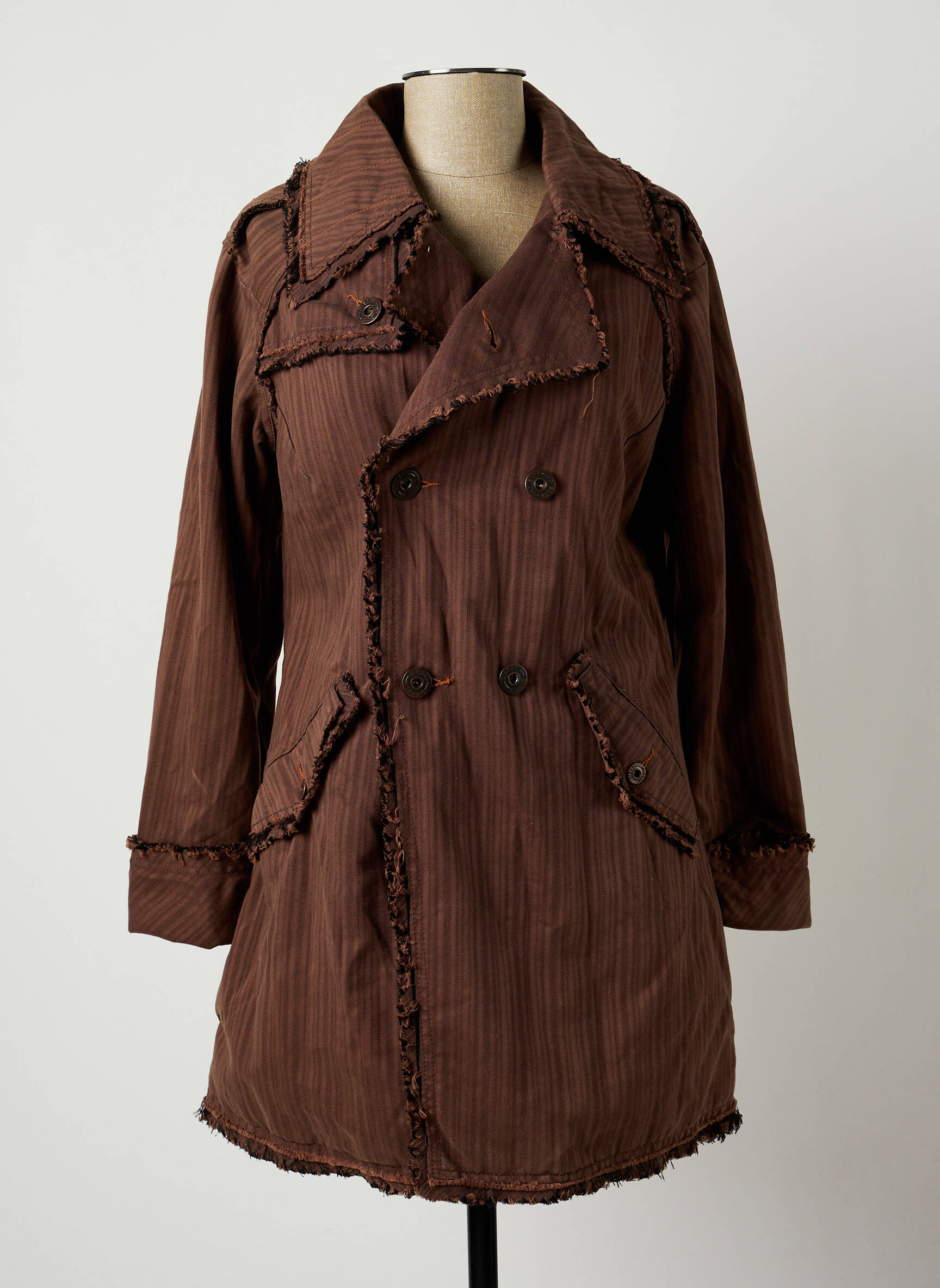 Diesel Manteaux Longs Femme couleur marron