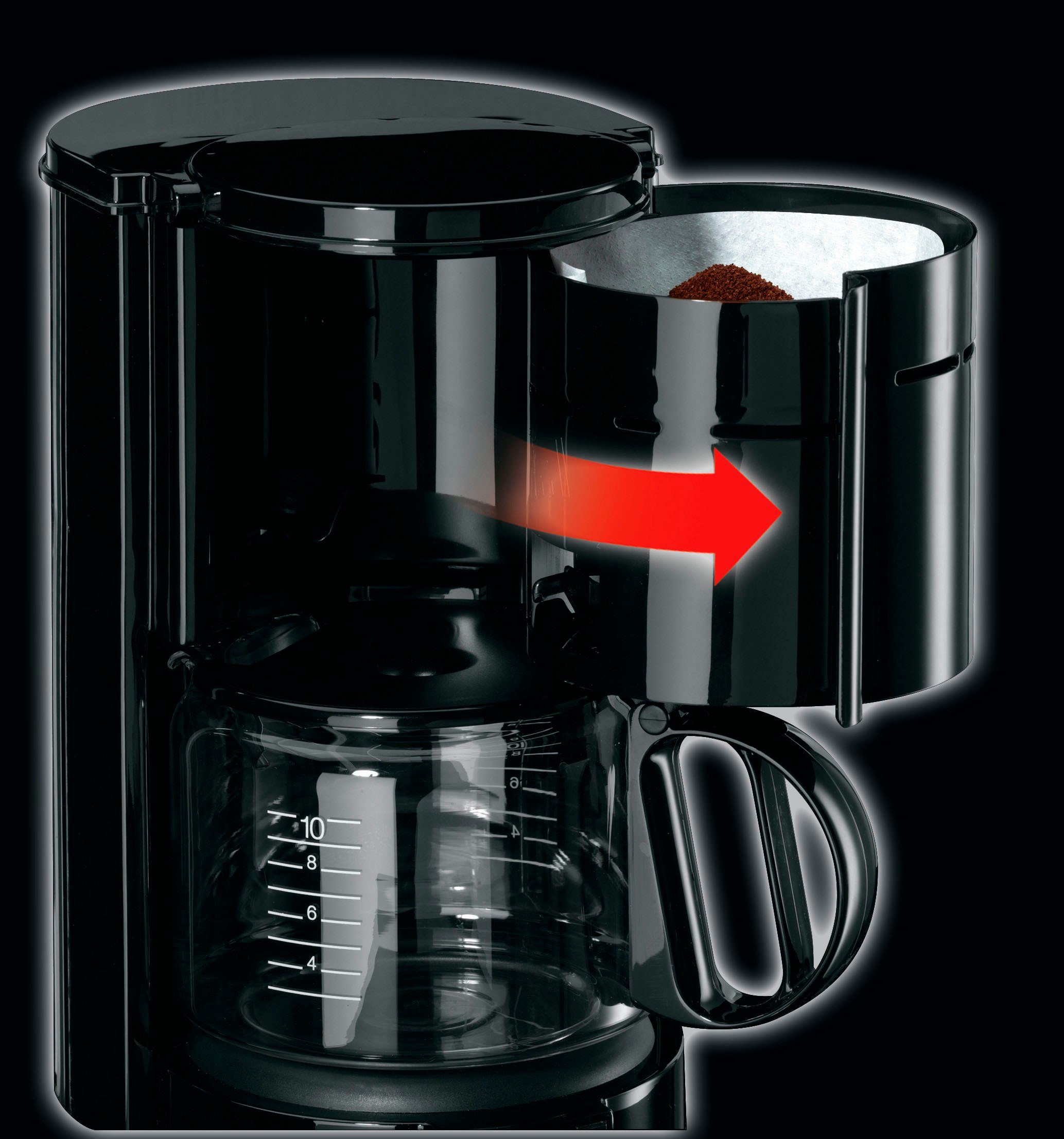 Braun Filterkaffeemaschine Aromaster Classic KF 47/1, 1x4