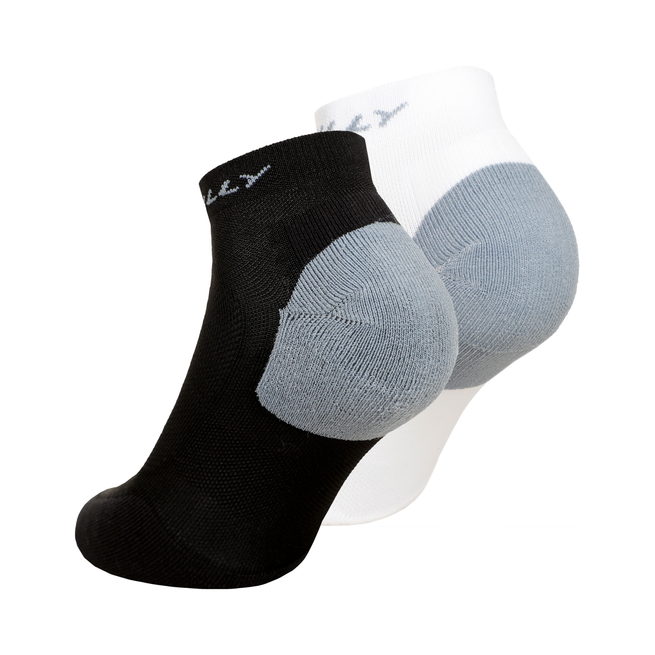 Active Quarter Minimum Cushioning 2p Laufsocken - Weiß, Schwarz