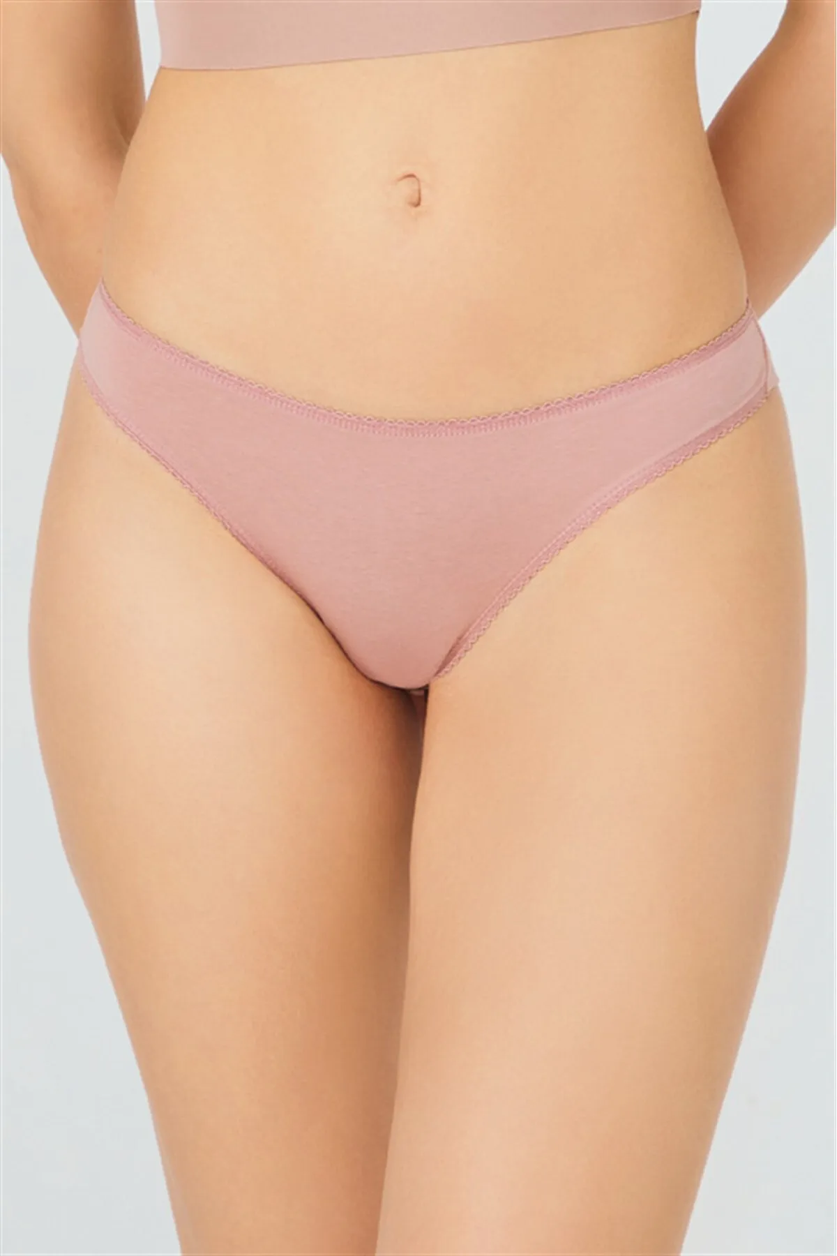 Cottonhill  Cotton Basic Damen-Brasilienhöschen im 5er-Pack