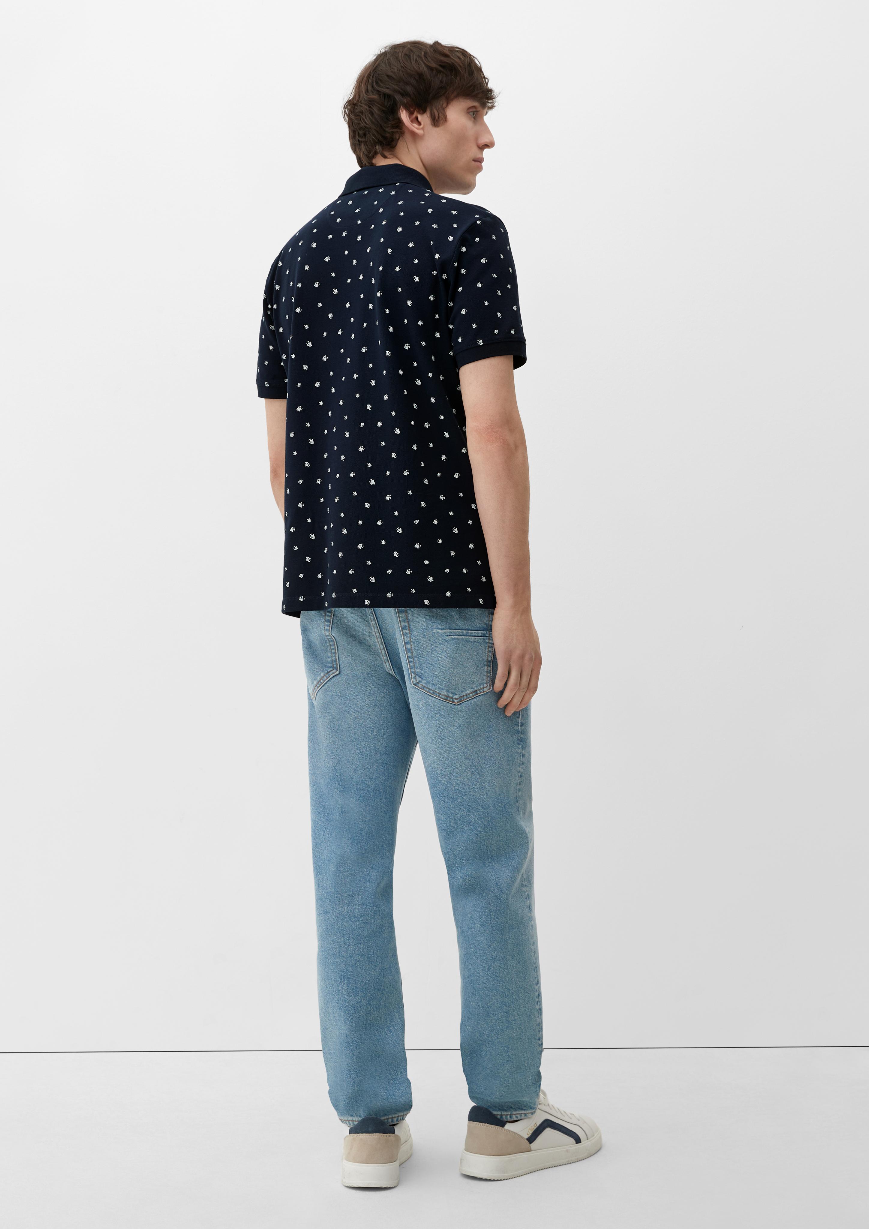 Poloshirt mit Allover-Print  2129836-59A0
