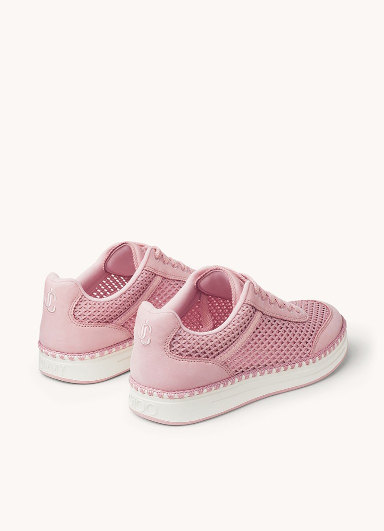 Teniși Jimmy Choo Rimini/F cu detalii din piele