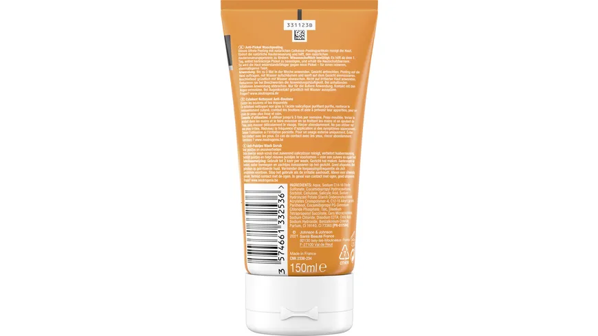 Neutrogena Anti-Pickel Waschpeeling 150 ml