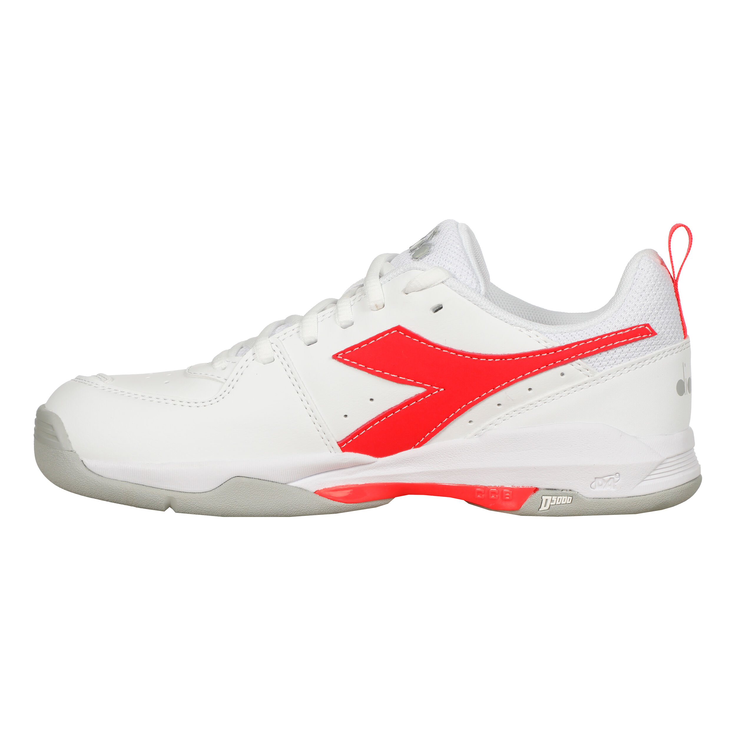 S. Challenge 5 SL Teppichschuh Damen - Weiß, Koralle