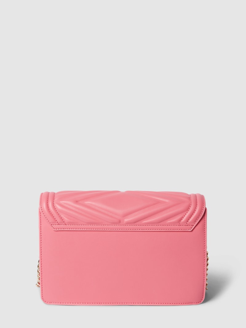 Handtasche mit Strukturmuster Modell 'SOUVENIR' in pink