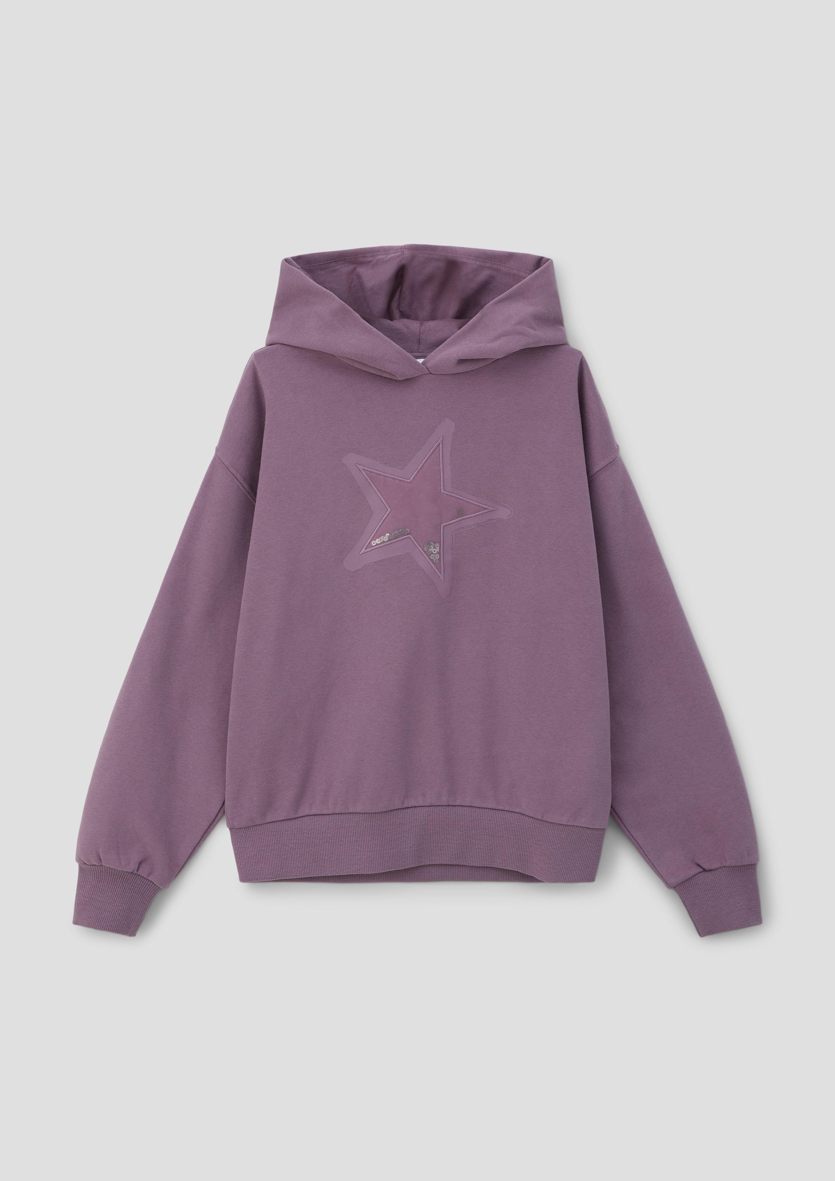 Kapuzen-Sweatshirt mit Stickerei  2137292-4758