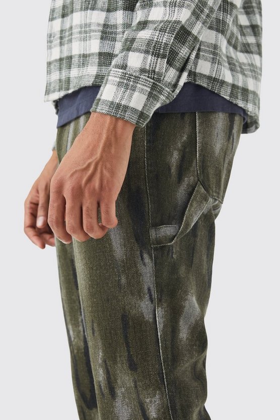 Slim-Fit Schlaghose
