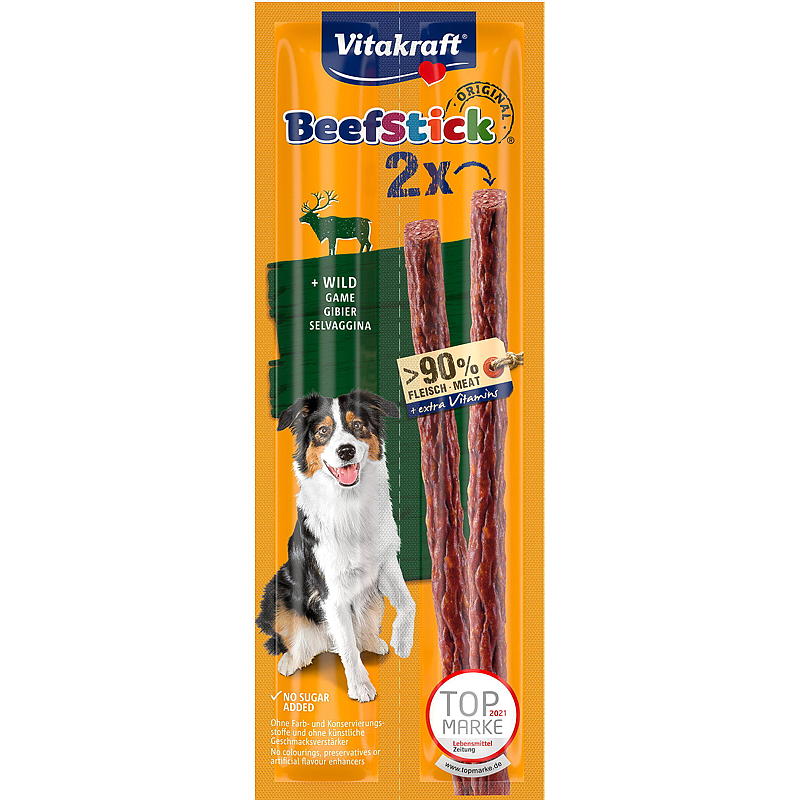 Vitakraft Beef-Stick 2-pk, Vilt