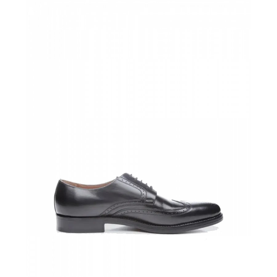 Heinrich Dinkelacker - Businessschuhe Derby LUZERN FULL-BROGUE BC Kalbsleder - schwarz