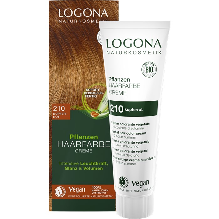 Pflanzen Haarfarbe Creme