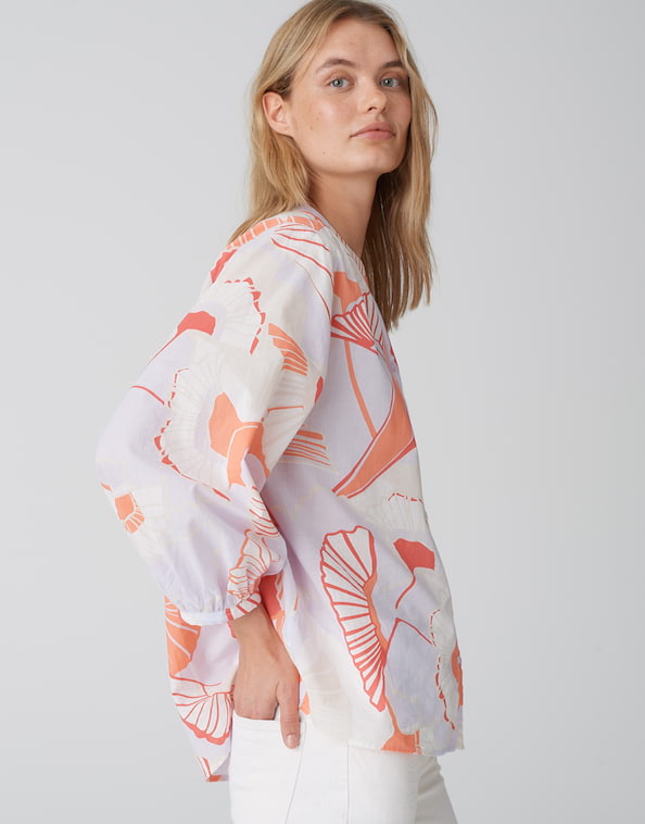 Printbluse Faomi nature