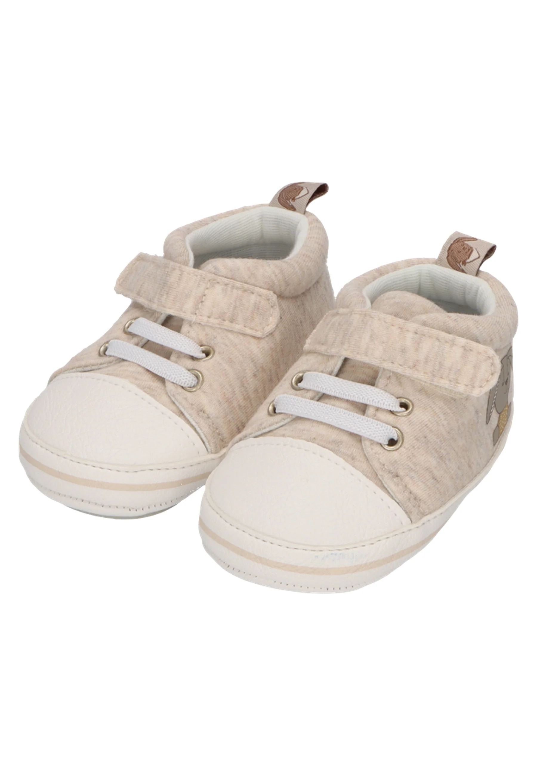 Babyschuh Hase Happy mit elastischen Schnürsenkeln