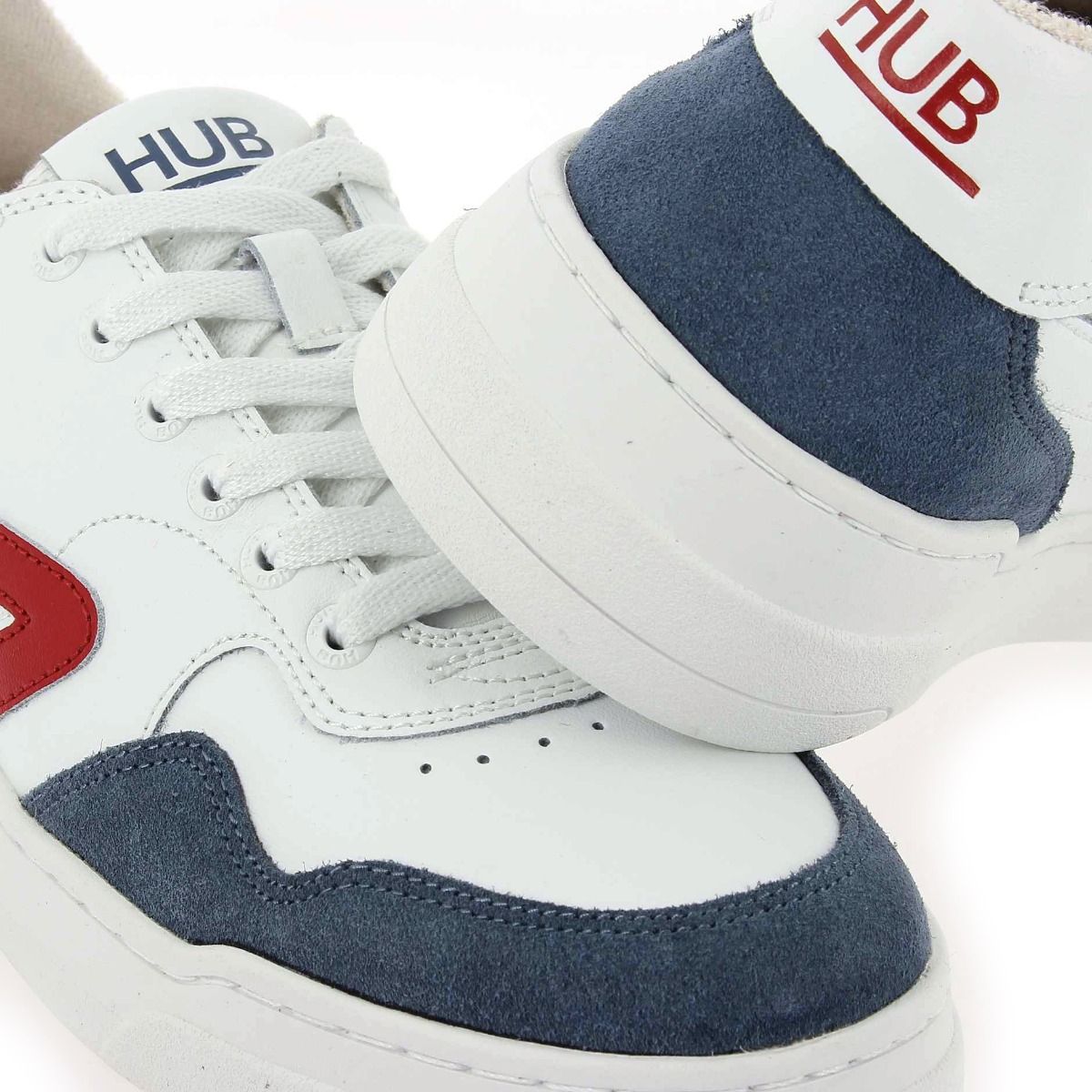 Hub  COURT - Blanc Marine