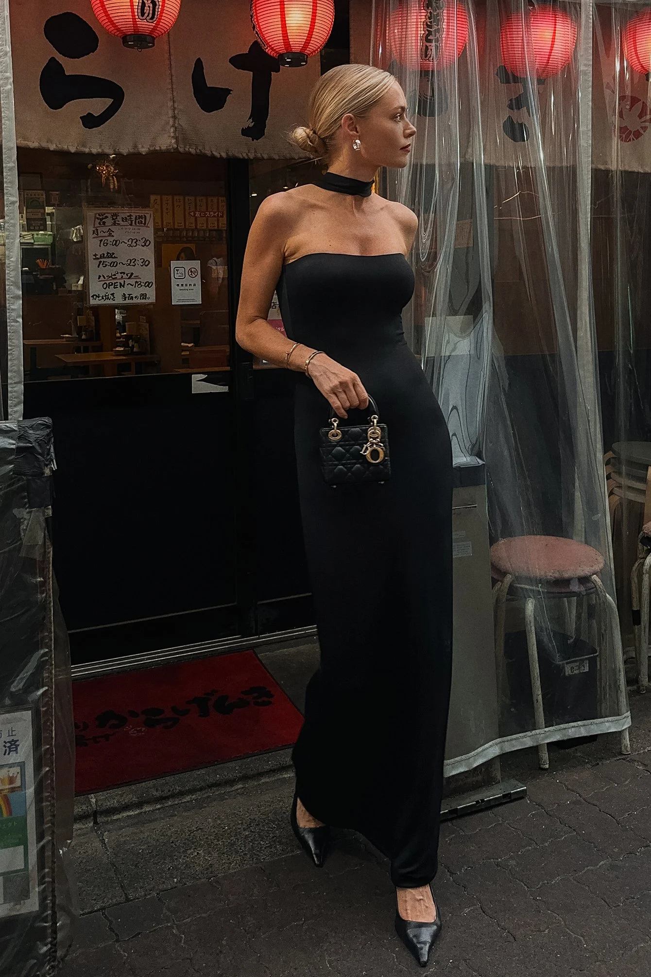 Kleid mit Bandeau-Detail