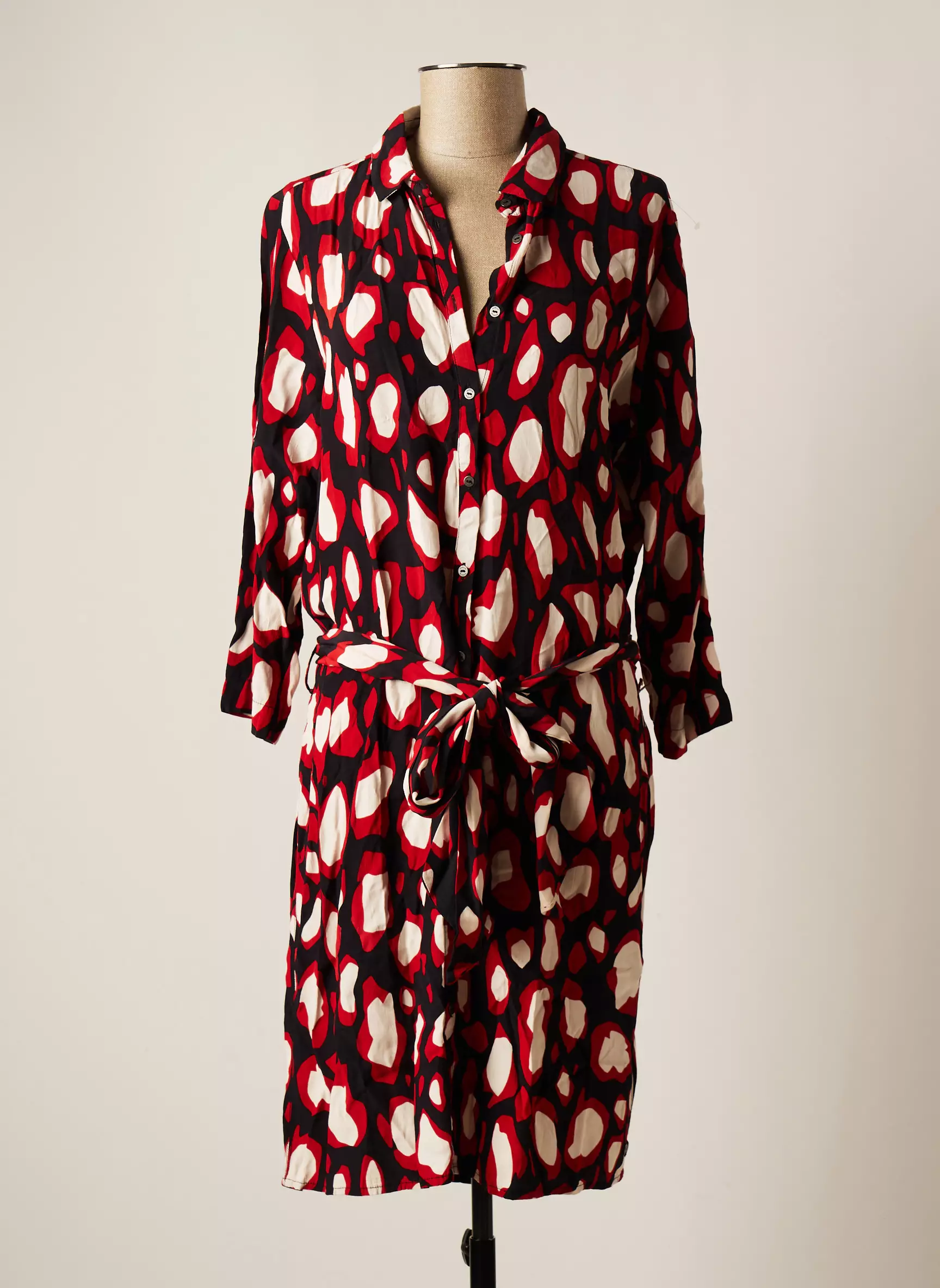 Garcia Robes Mi Longues Femme couleur noir