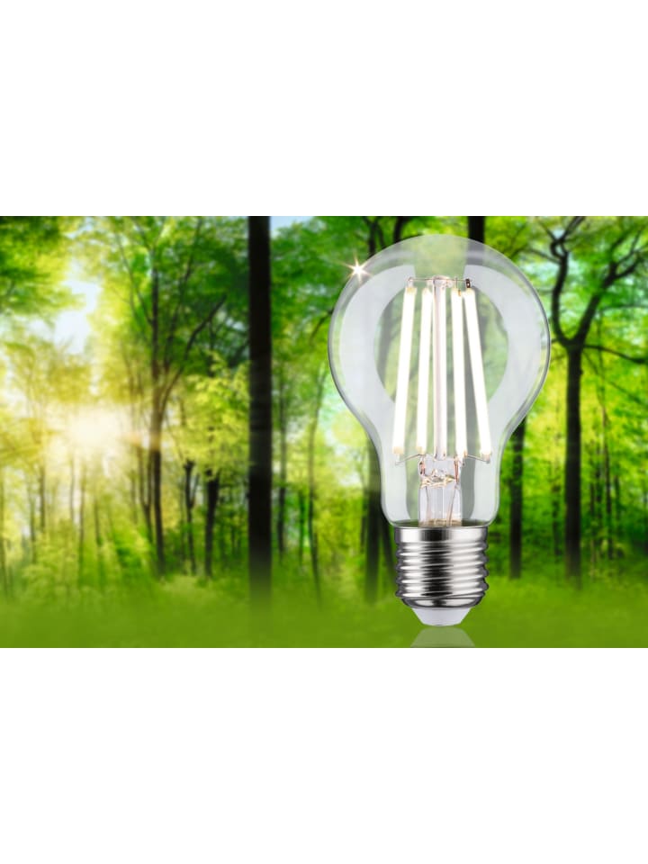 paulmann Eco-Line Filament 230V LED Birne E27   840lm 4,5W 4000K dimmbar Klar B günstig kaufen onesize