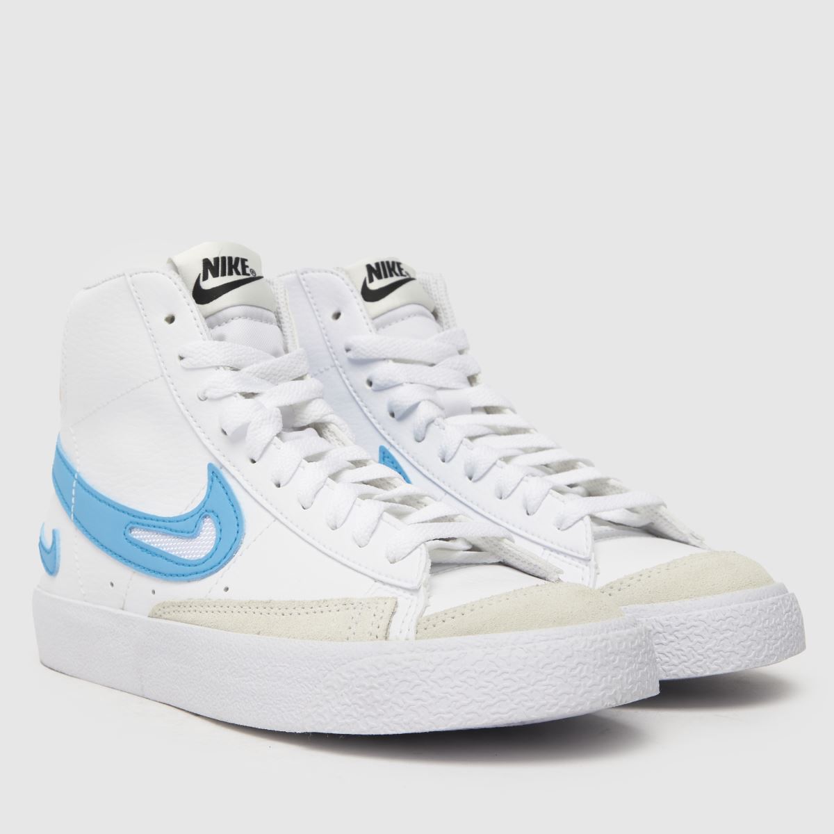 Nike vita & blå blazer mid 77 pojkar ungdomsskor