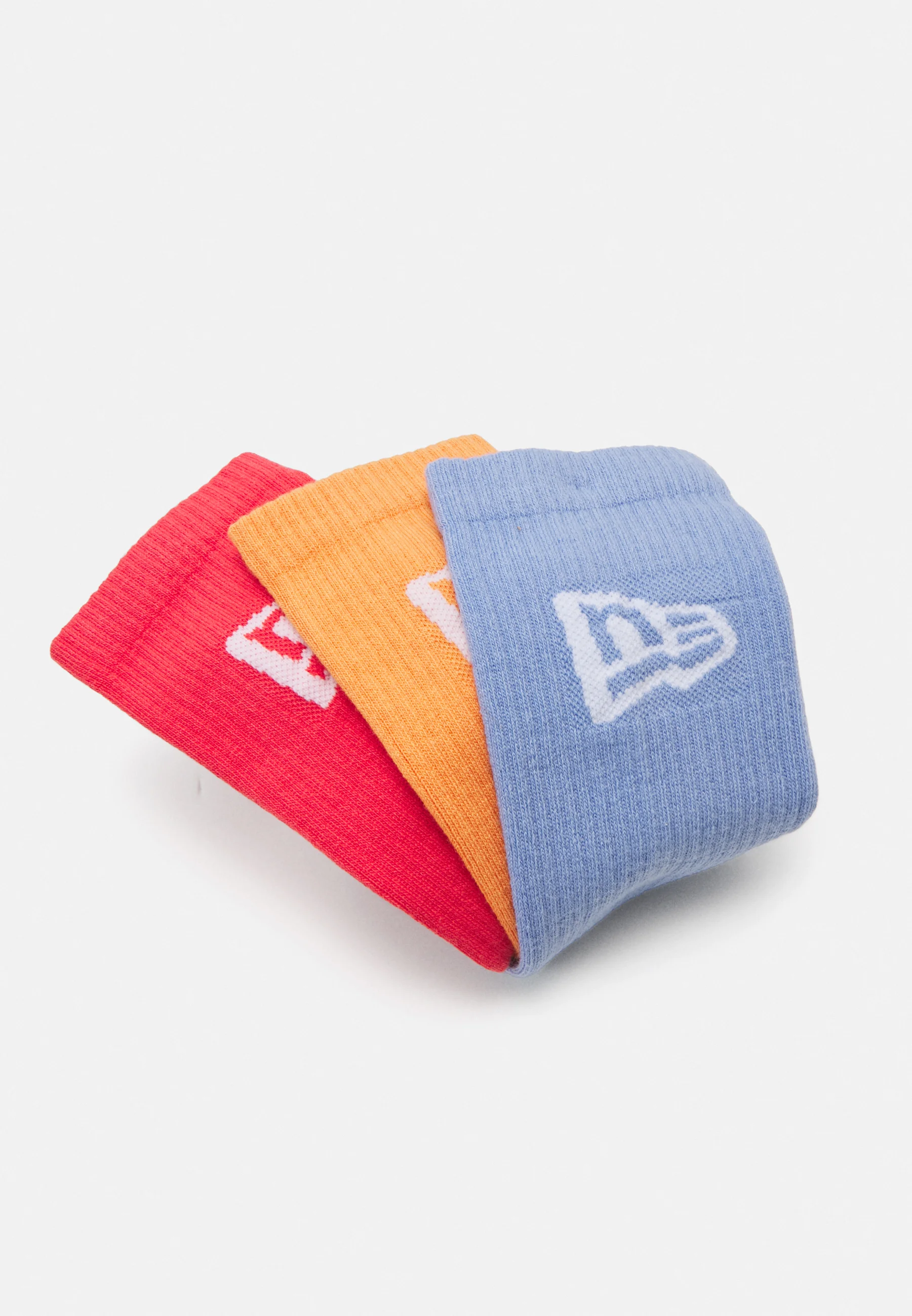 Calcetines unisex New Era FLAG CREW, paquete de 3