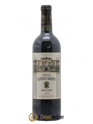 Château Léoville Barton 2ème Grand Cru Classé  2008 - Lot de 1 Bouteille