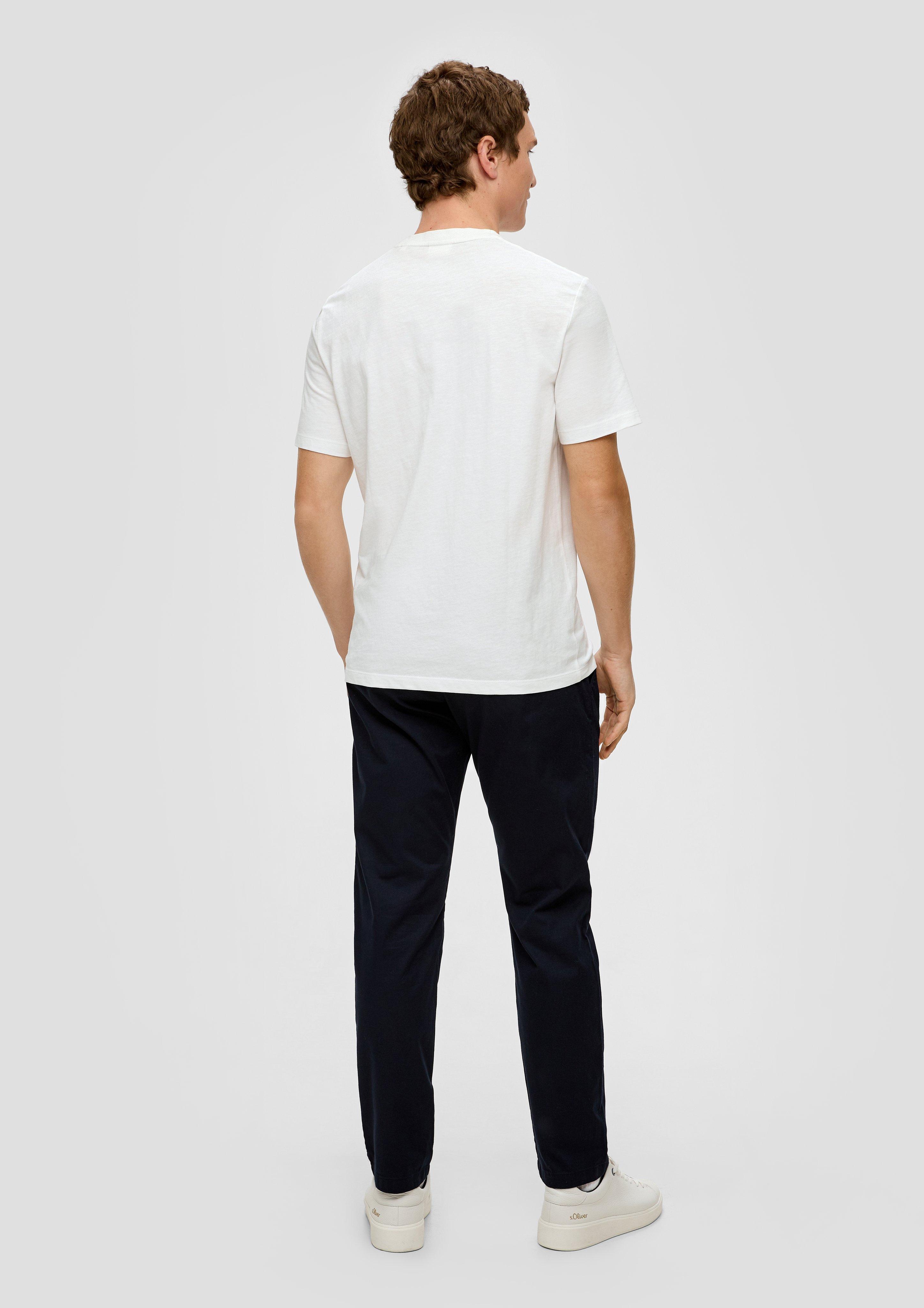 T-Shirt mit Rundhalsausschnitt  2143918-01D1