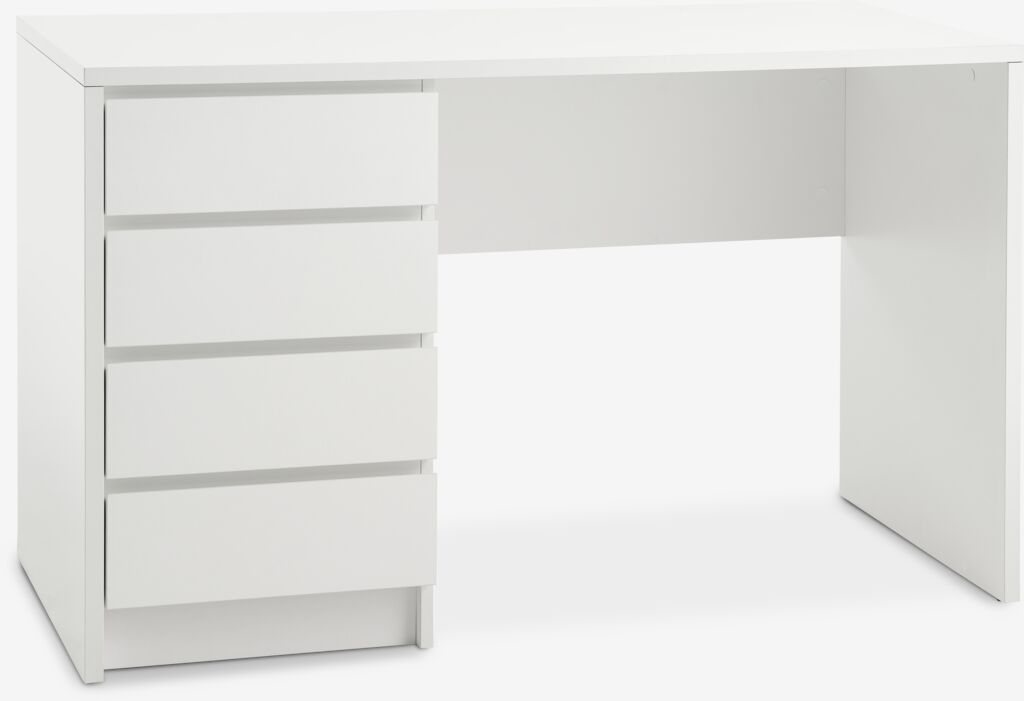 LIMFJORDEN LIMFJORDEN Schreibtisch 60x120 4 Schubladen weiß