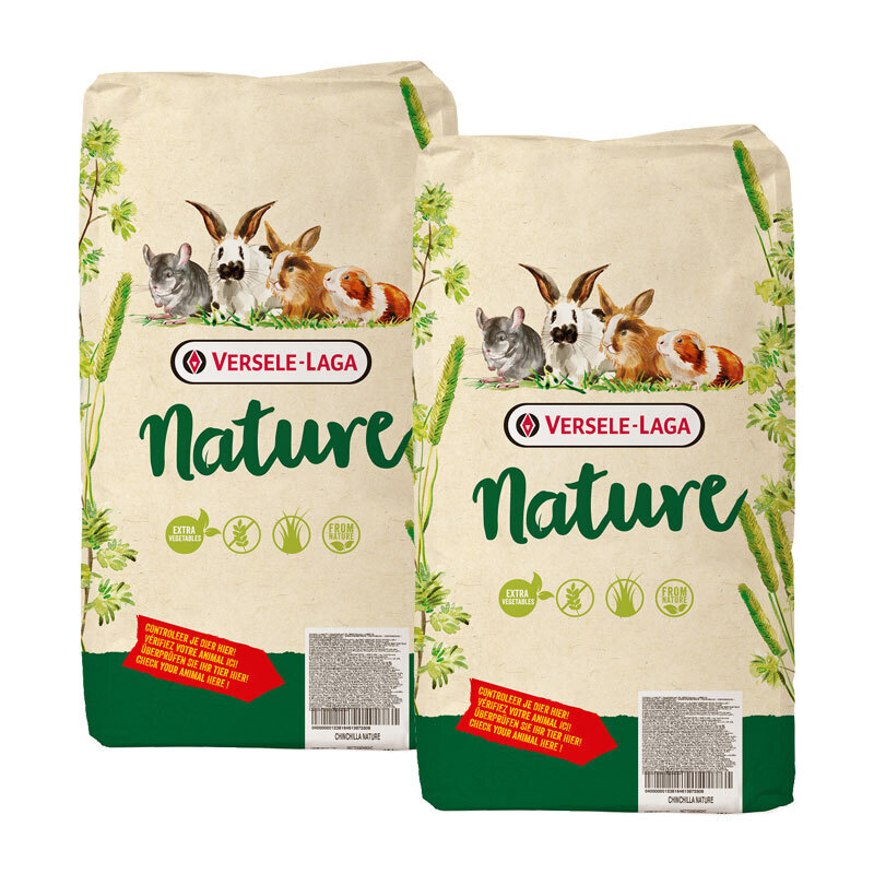 Versele-Laga Hauptfutter Versele-Laga Nature Cuni für Kaninchen 2x9 kg
