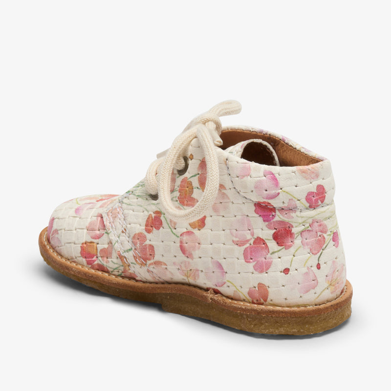 tue l flower print white - Weiß