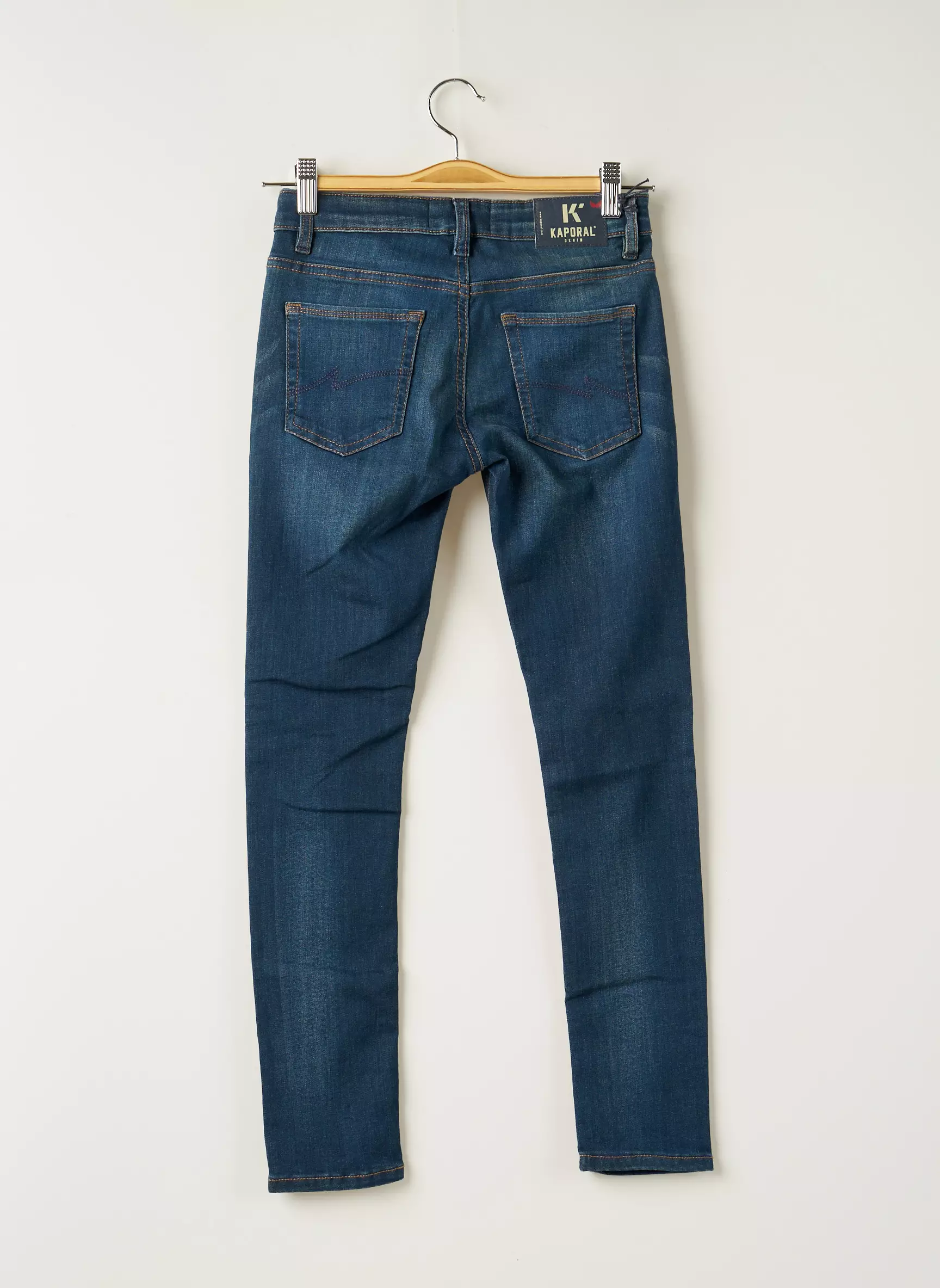 Kaporal Jeans Coupe Slim Garcon couleur bleu