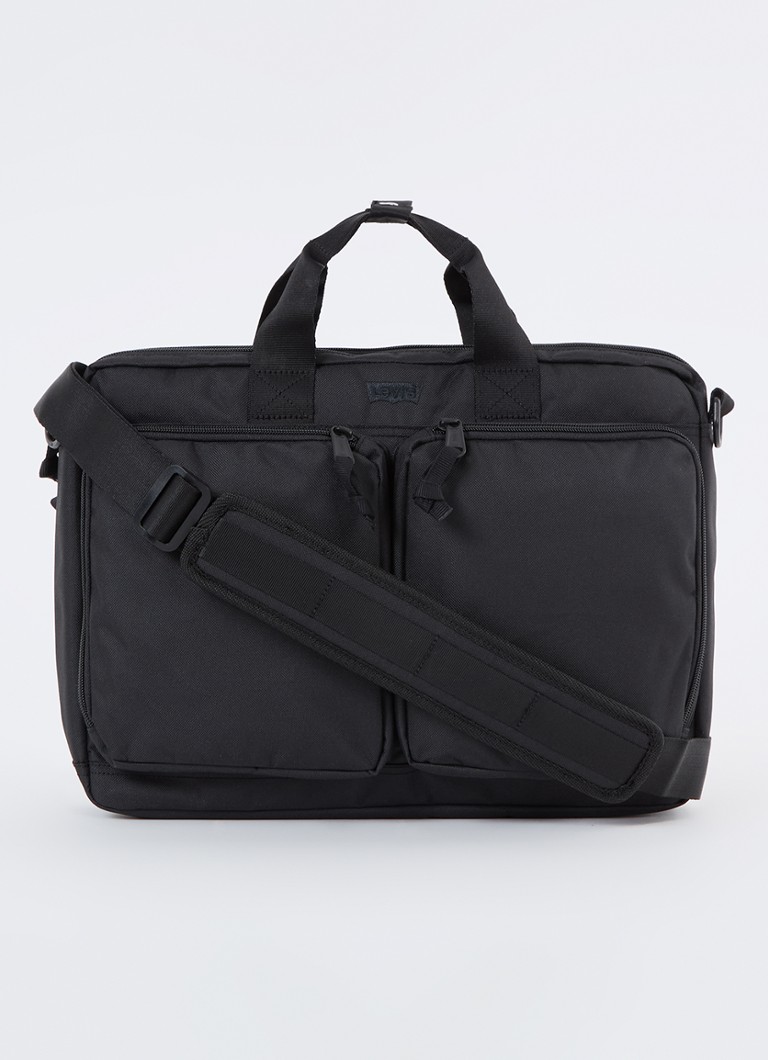 Borsa per laptop Levi's L-Pack con scomparto per laptop da 15 pollici e tracolla removibile.