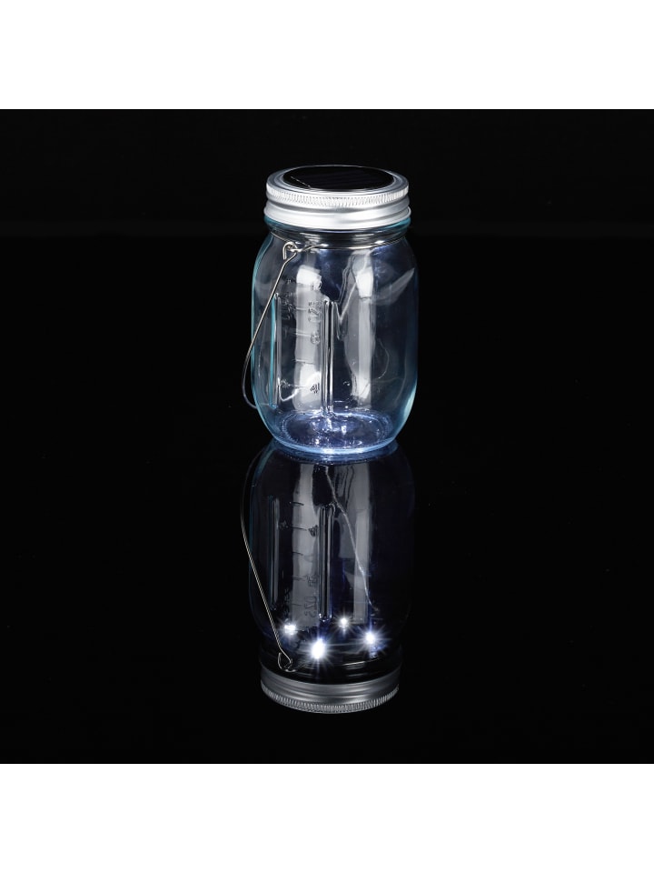 relaxdays 2x Solarlampe Glas in Transparent günstig kaufen onesize