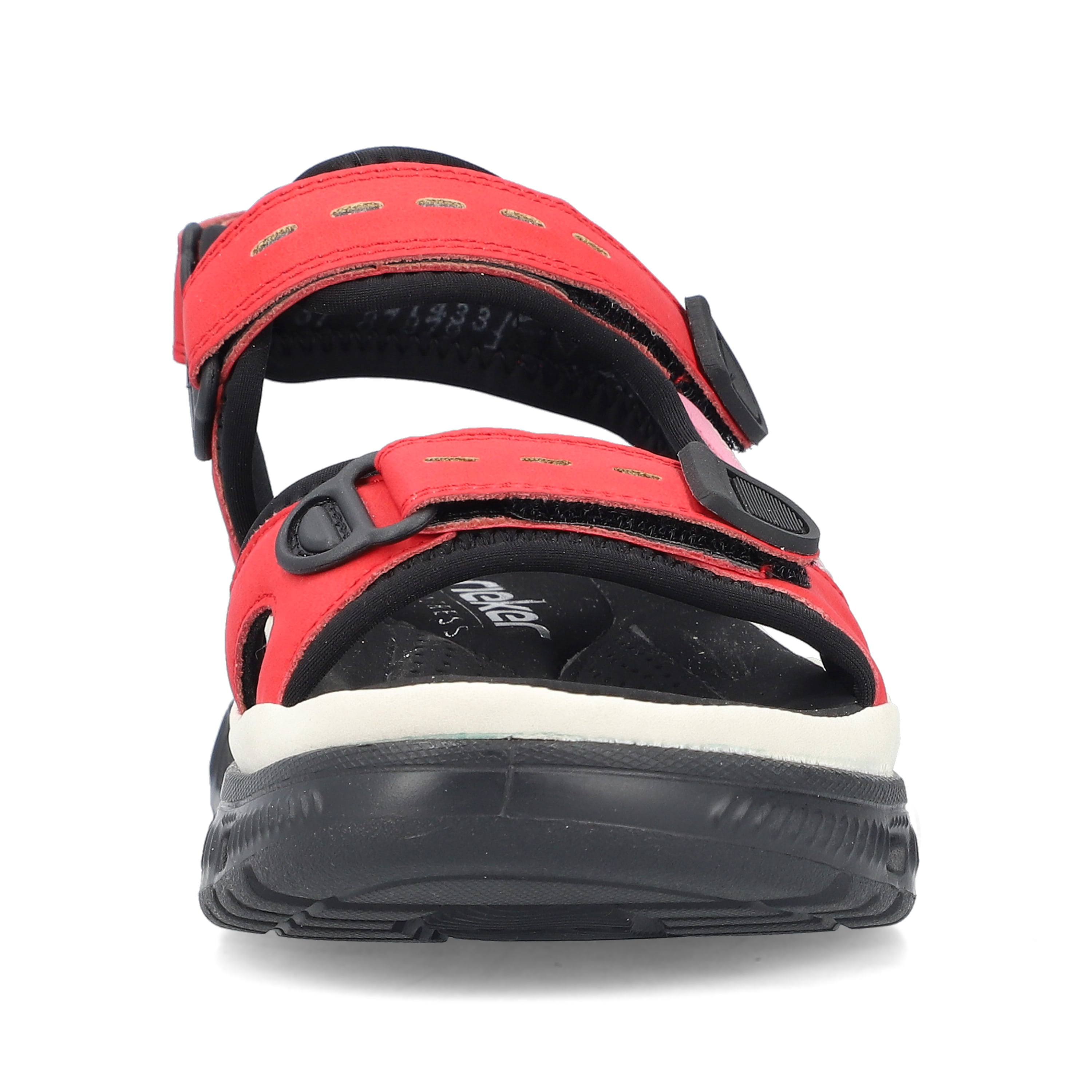 Rieker Damen Trekkingsandalen feuerrot