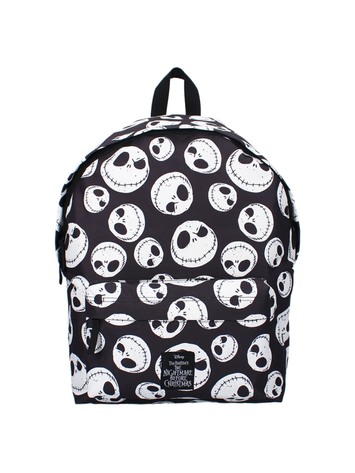 COFI 1453 The Nightmare Before Christmas Rucksack Scream King Kollektion Tasche in Schwarz günstig kaufen 43 cm