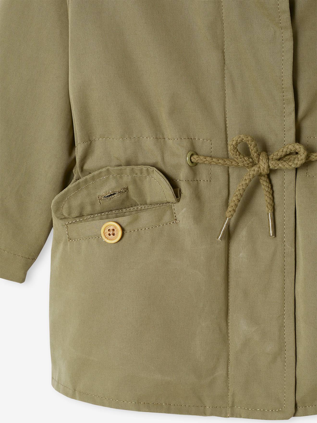 Vertbaudet 3-in-1 Baby Jacke mit Recyclingmaterial - khaki
