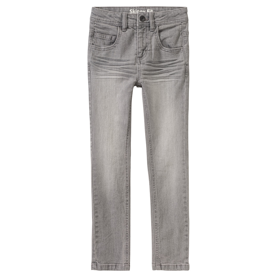 Jungen Skinny-Jeans mit Used-Waschung