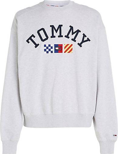 TOMMY-JEANS Herren Sweatshirt BOXY CB ARCHIVE CREW