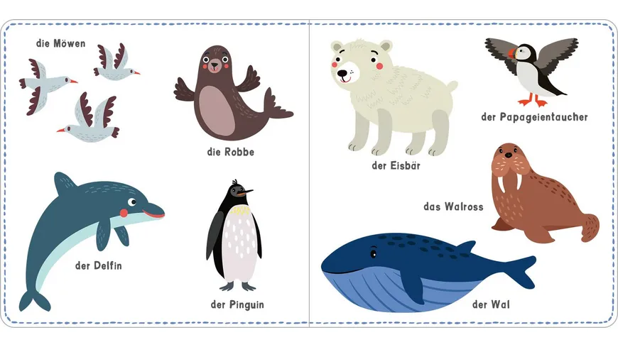 Mein kunterbuntes Wörterbuch – Tiere