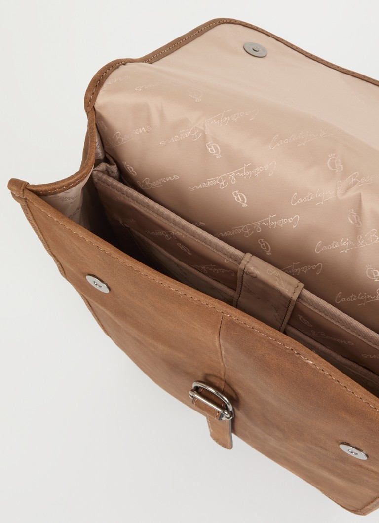 Castelijn & Beerens  Carisma rugzak van leer met 16 inch laptopvak