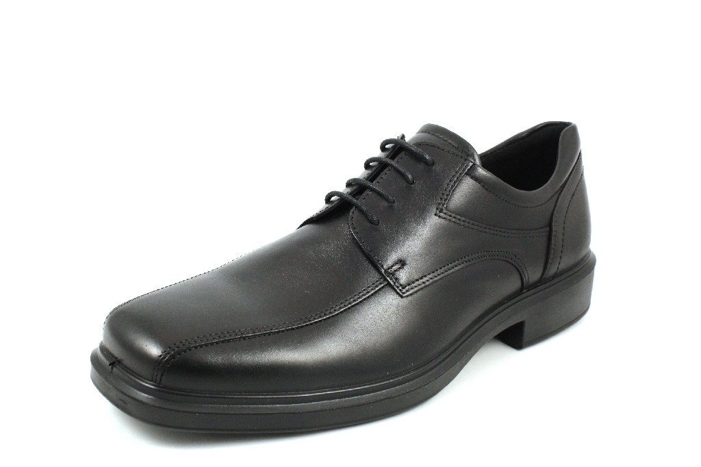 ECCO Freizeit Schnürer schwarz Mens
